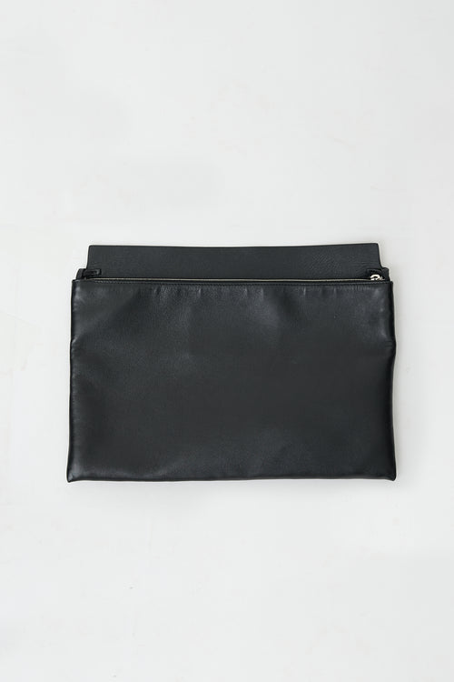 The Row Leather Emy Shoulder Bag