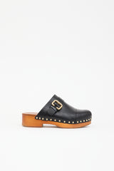 Chloé Leather Jeannette Clog Mule