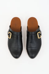 Chloé Leather Jeannette Clog Mule