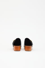 Chloé Leather Jeannette Clog Mule