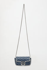 Gucci Leather Mini GG Marmont Torchon Bag
