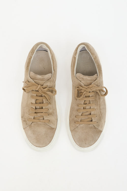 Brunello Cucinelli Suede Sneaker