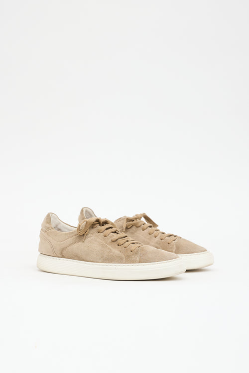 Brunello Cucinelli Suede Sneaker