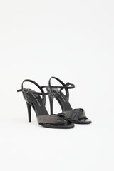 Fabiana Filippi Leather Beaded Sandal