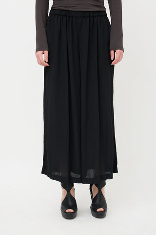 Comme des Garçons SS 2024 Crepe Wide Leg Pant