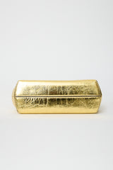 Fendi Metallic Leather Small First Clutch