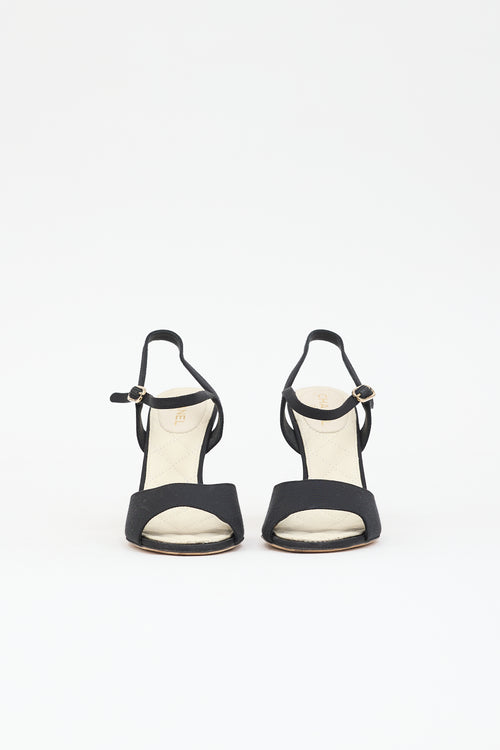 Chanel Pearl CC Wedge