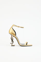 Saint Laurent Leather Opyum Sandal