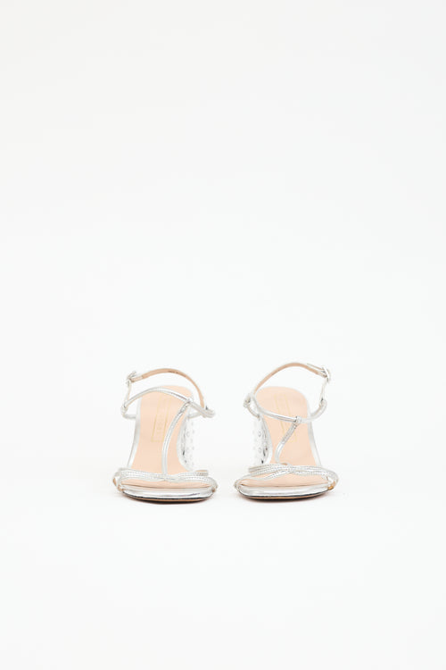 Marc Jacobs Leather Embellished Sandal