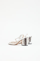 Marc Jacobs Leather Embellished Sandal