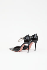 Amina Muaddi Patent Ursina Heel