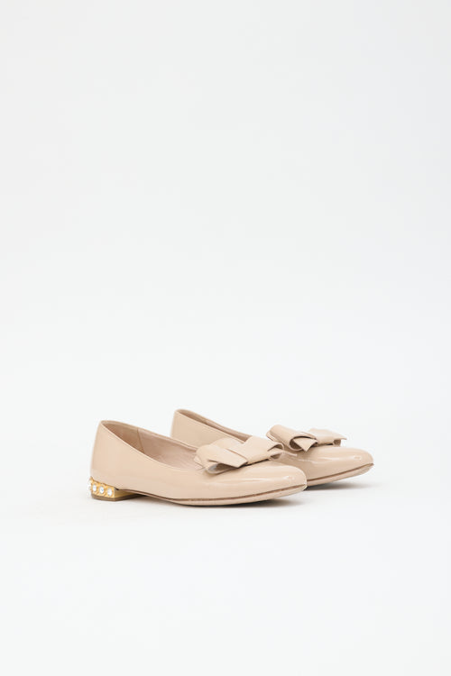 Miu Miu Patent Bow Loafer