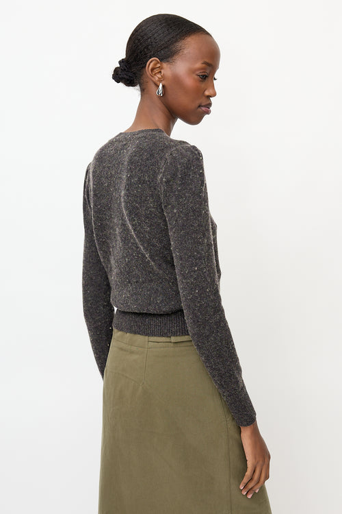 Isabel Marant Étoile Cut Out Crew Neck Sweater