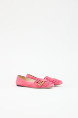 Gucci Suede GG Marmont Loafer