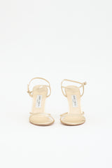 Jimmy Choo Metallic Leather Sandal