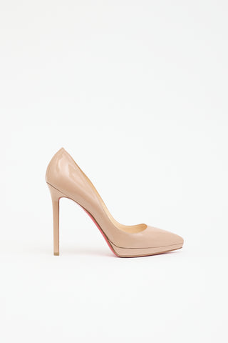 Christian Louboutin Patent Pigalle Plato Pump