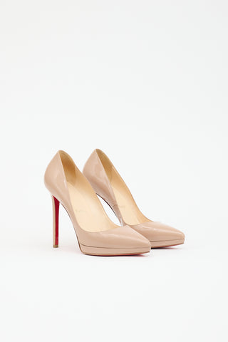 Christian Louboutin Patent Pigalle Plato Pump