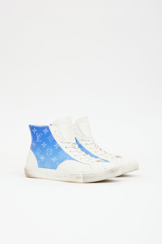 Louis Vuitton Leather Tattoo Monogram Sneaker