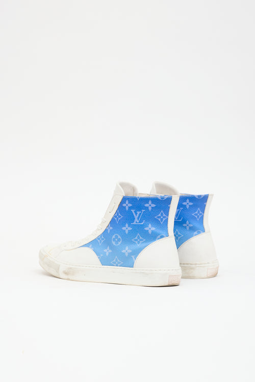Louis Vuitton Leather Tattoo Monogram Sneaker