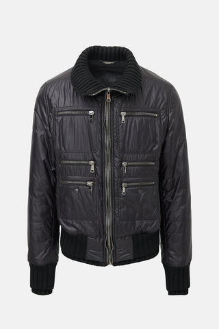 Dolce & Gabbana Collared Zip Jacket