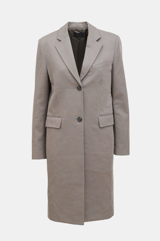 Nili Lotan Two Button Blazer Coat