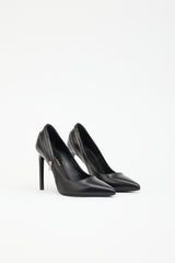 Saint Laurent Leather Zip Pump
