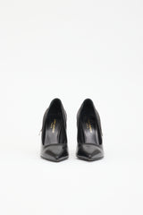 Saint Laurent Leather Zip Pump