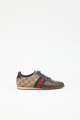Gucci GG Monogram & Leather Sneaker