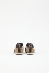 Gucci GG Monogram & Leather Sneaker