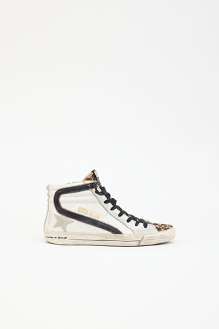 Golden Goose Leather Slide Sneaker