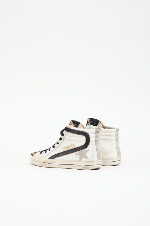 Golden Goose Leather Slide Sneaker