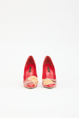 Louis Vuitton Patent Patchwork  Pump
