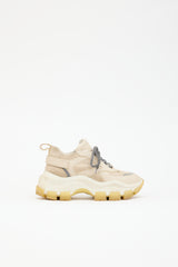 Prada Leather Pegasus Chunky Sneaker