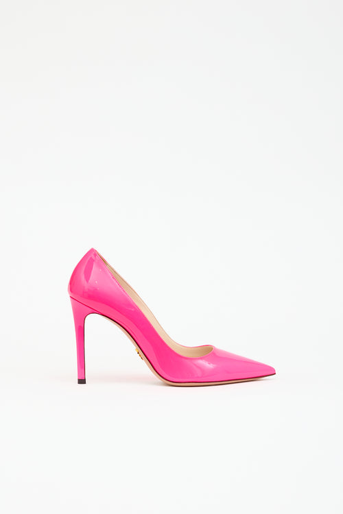 Prada Fluorescent Patent  Pump