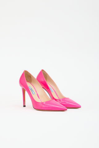 Prada Fluorescent Patent  Pump