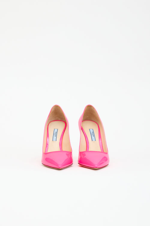 Prada Fluorescent Patent  Pump