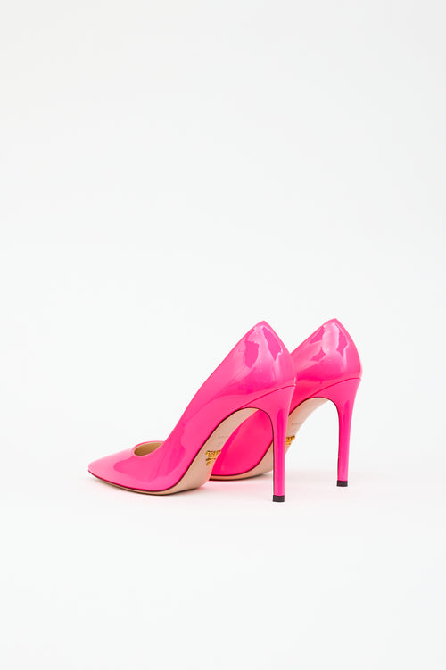 Prada Fluorescent Patent  Pump