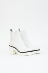 Miu Miu Leather Ankle Boot