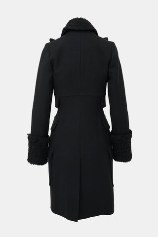 Smythe Wool Double Breasted Coat