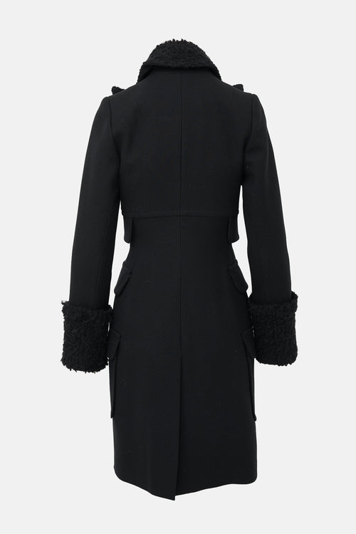 Smythe Wool Double Breasted Coat