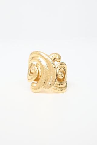 Carole Tanenbaum Vintage for VSP Barrera For Avon Hammered Bracelet