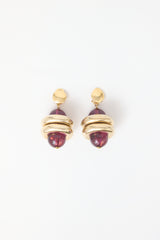 Carole Tanenbaum Vintage for VSP Lucite Drop Earrings