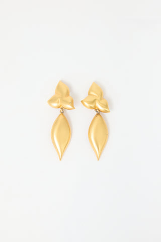 Carole Tanenbaum Vintage for VSP Matte Drop Earrings