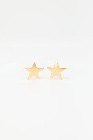 Carole Tanenbaum Vintage for VSP Matte Star Earrings