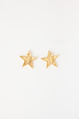 Carole Tanenbaum Vintage for VSP Matte Star Earrings