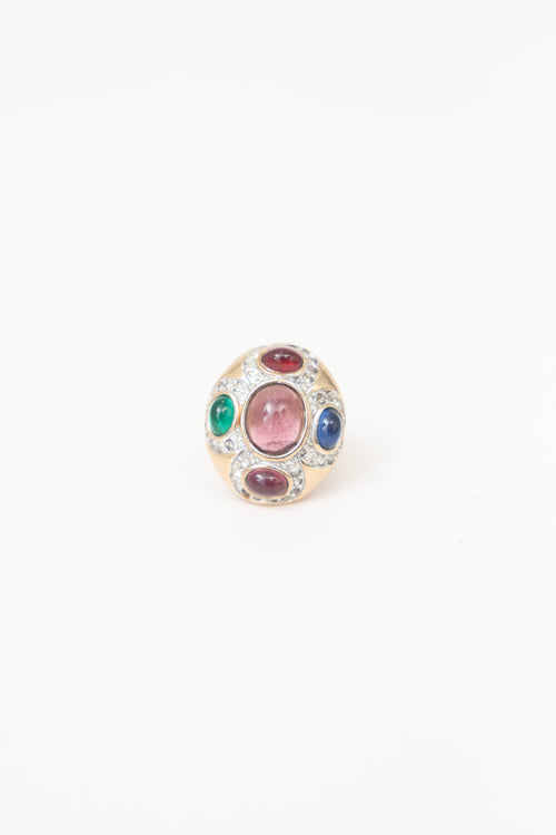 Carole Tanenbaum Vintage for VSP Panetta Cabochon Ring