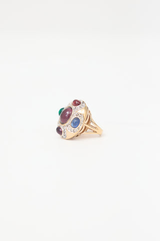 Carole Tanenbaum Vintage for VSP Panetta Cabochon Ring