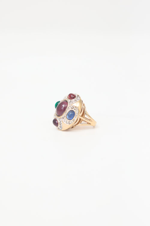 Carole Tanenbaum Vintage for VSP Panetta Cabochon Ring