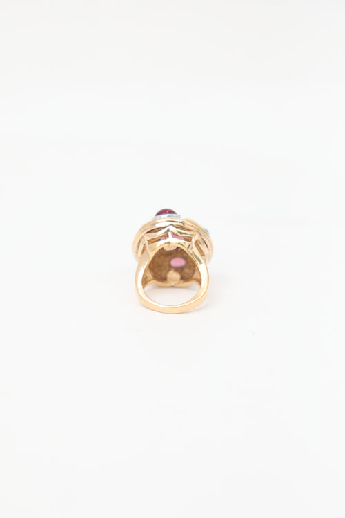 Carole Tanenbaum Vintage for VSP Panetta Cabochon Ring