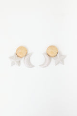 Carole Tanenbaum Vintage for VSP Christian Dior Star & Moon Jewelry Set